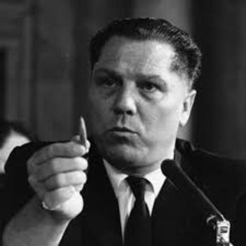 Jimmy Hoffa arrested by FBI