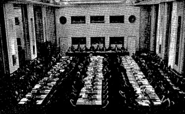 First Meeting of League of Nations