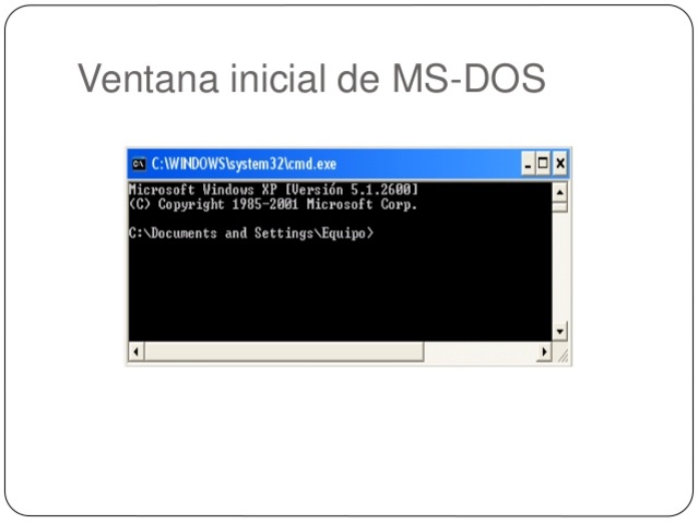 MS- DOS