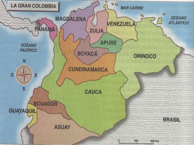 La Gran Colombia.