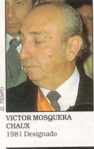 Víctor Mosquera Chaux - Designado