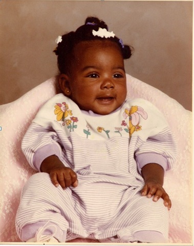 I Tierra Dinkins comes into the world