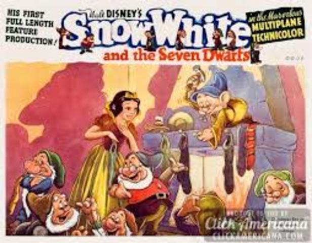 Disney releases Snow White and the Seven Dwarfs