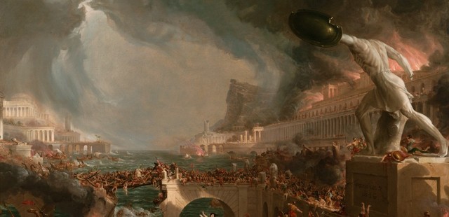 The Sacking of Rome by Germanic Tribes