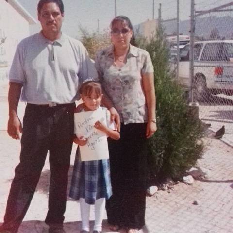 Mis padres.
