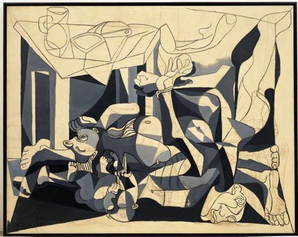 Pablo Picasso, The Charnel House, París, 1944-45
