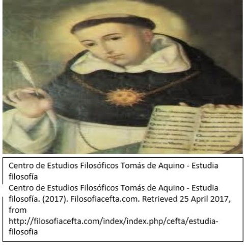 Santo Tomás de Aquino y la percepción Aristotélica (1225-1274)