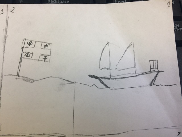 Champlain Arrives From France