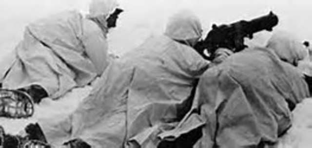 Stalin attacks Finland