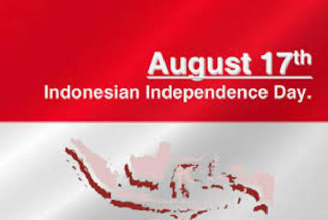 (DEC/WP) Indonesia declares independence