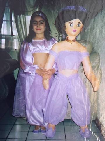 Mi fiesta de cumpleaños numero 6, en ese entonces mi princesa favorita era Jazmín de Aladino.
