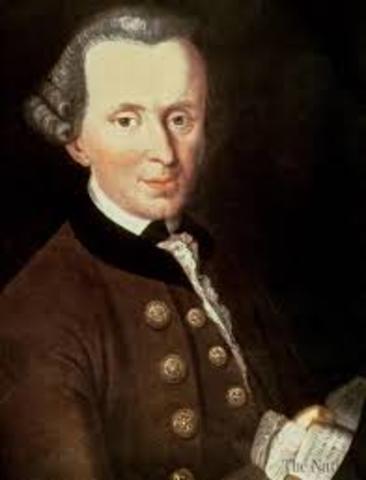 Immanuel Kant (1724 - 1804)
