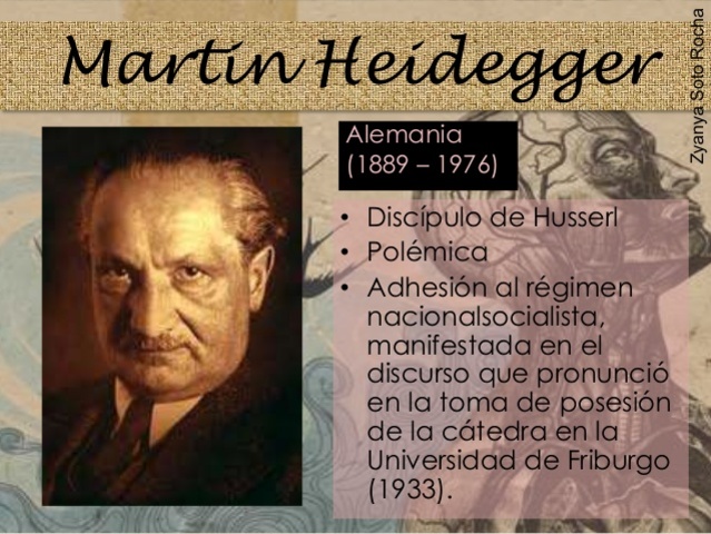MARTIN HEIDEGGER 1889- 1976