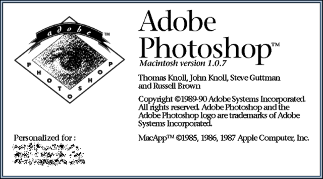 PhotoShop 1.0