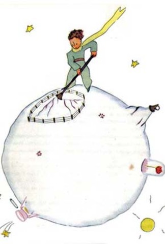 EL PRINCIPITO DEJA SU PLANETA