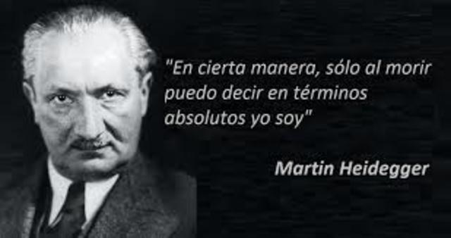 MARTIN HEIDEGGER