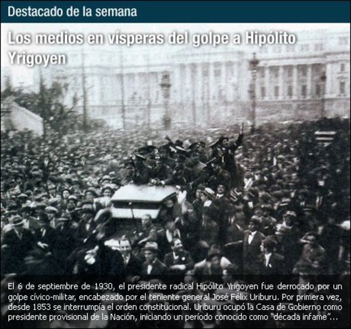 Presidencia de Uriburu (Golpe de Estado)