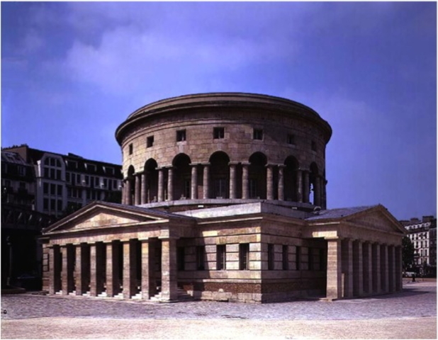 Claude-Nicolas LEDOUX, Barrière de la Villette w Paryżu  (1784-89)