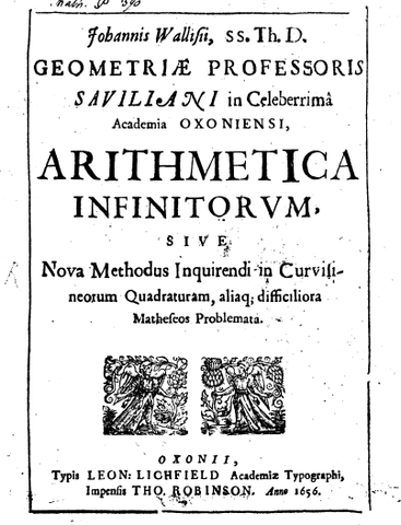 Arithmetica infini-torum