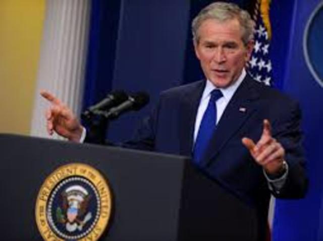 Bush Bids the Farewell