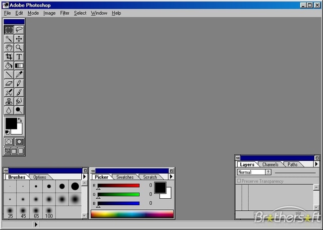 Adobe Photoshop versión 3.0