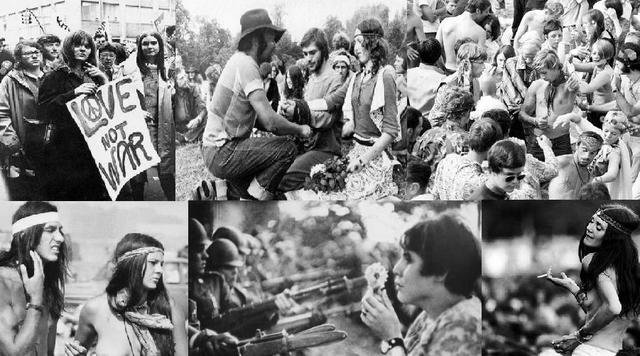 Movimiento social de "Hippies"