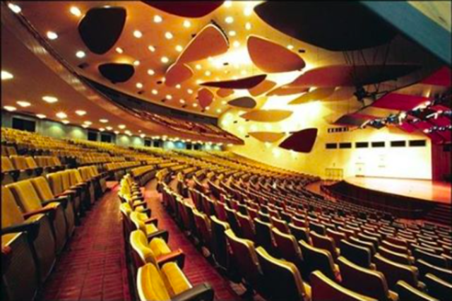 El aula Magna de la Universidad Central de Venezuela