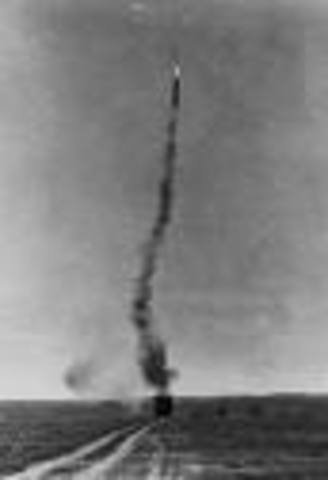 First Liquid-Propellant Rocket