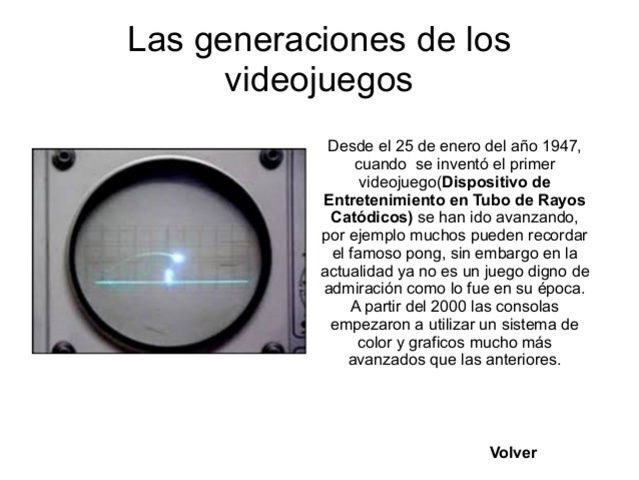 25 de Enero de 1947  Dispositivo de Entretenimiento de Tubos de Rayos Catódicos