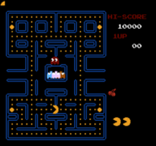 Pac man video game released