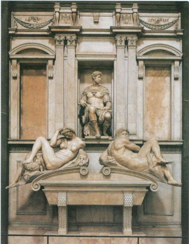 sepulcro de Giuliano y Lorenzo de medici