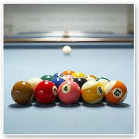 I leaded billiard club in University.