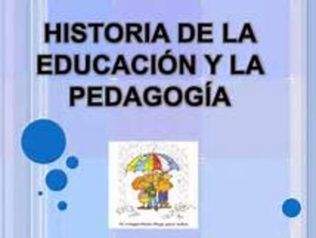 La historia de la educación va de la mano de la evolución del ser humano