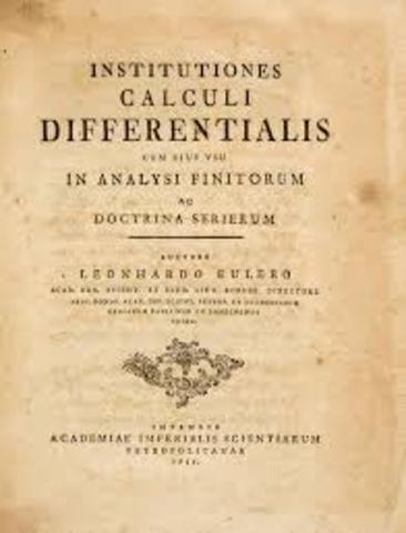 Instituciones Calculi Differentialis.