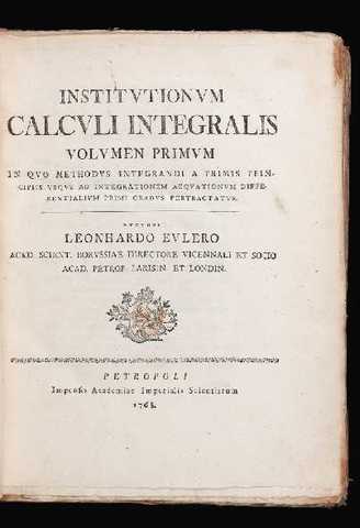 Instituciones Calculi Integralis