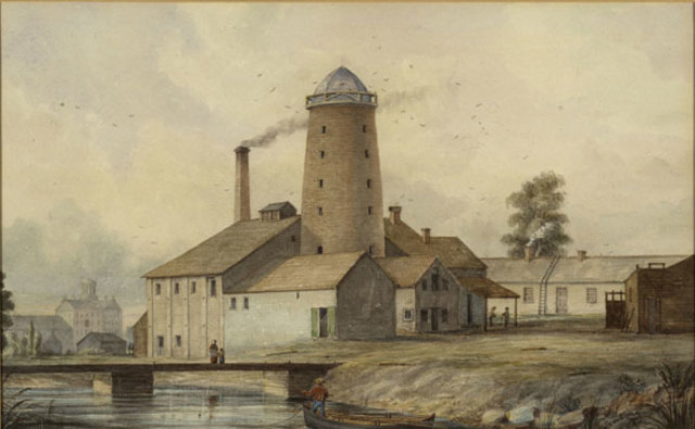 The Distillery District in Toronto before confederation