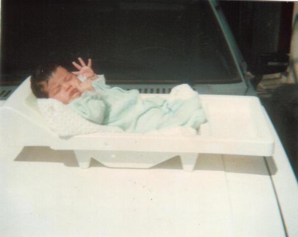 Ana Beatriz 1 mes de nacida