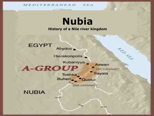 Egyptians control Nubia