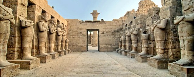 Earliest parts of Temple of Karnak built