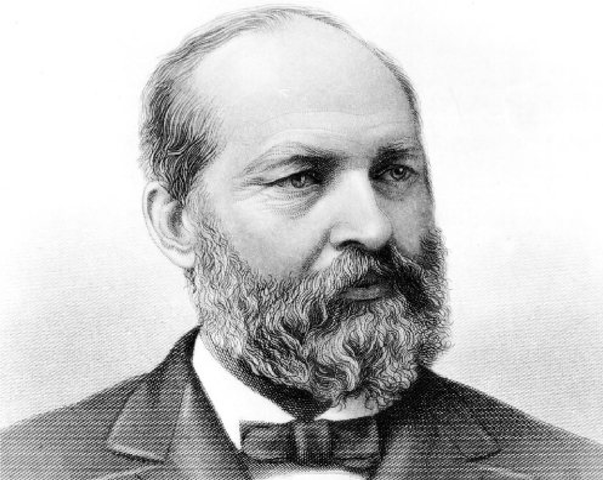 James Garfield wins presidential election