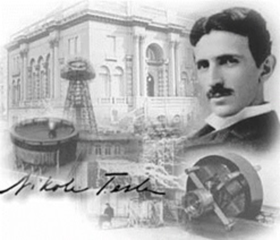 Long Island,  Nicola Tesla trabaja en Proyectos de energía Libre