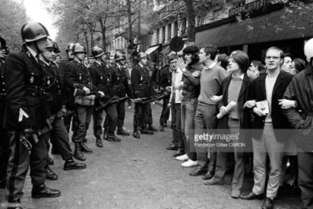 Paris Student Riots