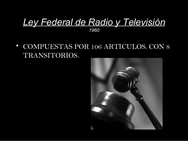 Ley Federal de Radio y Televisión