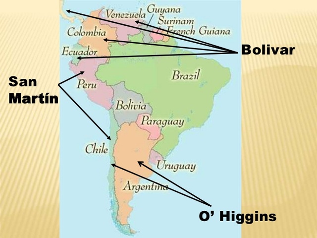 Latin American Wars of Independence (South, San Martin)