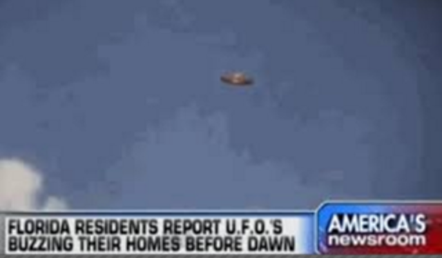 Florida U.S. posibles aparición de OVNIS captados en video