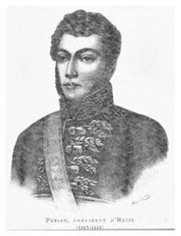 Pétion is elected President of the Republic