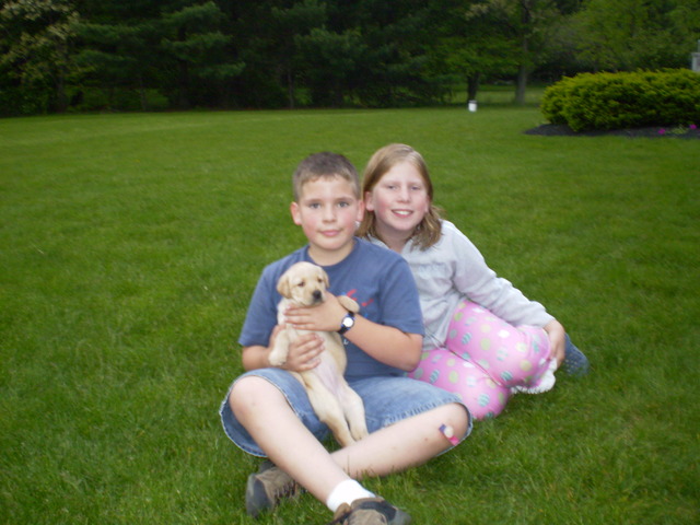 Bella's first full day @ our house