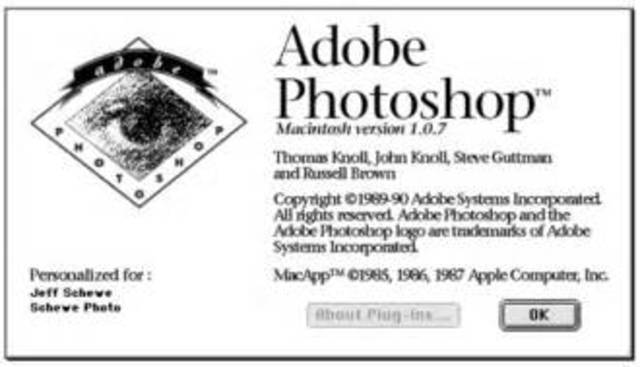 Photoshop 1.0