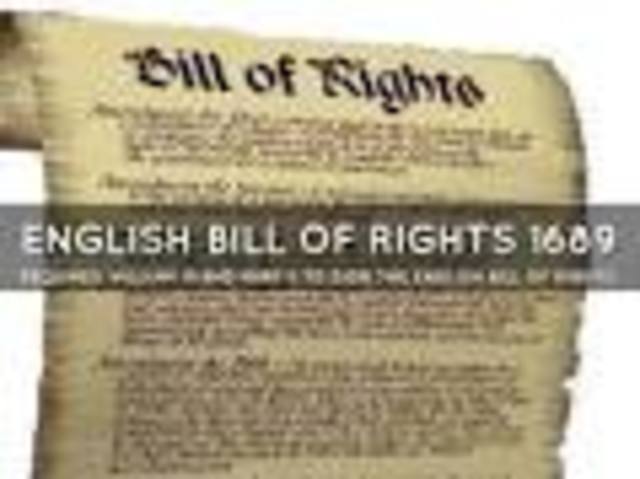 English Bill of Rights