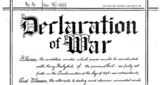 Declaration of War
